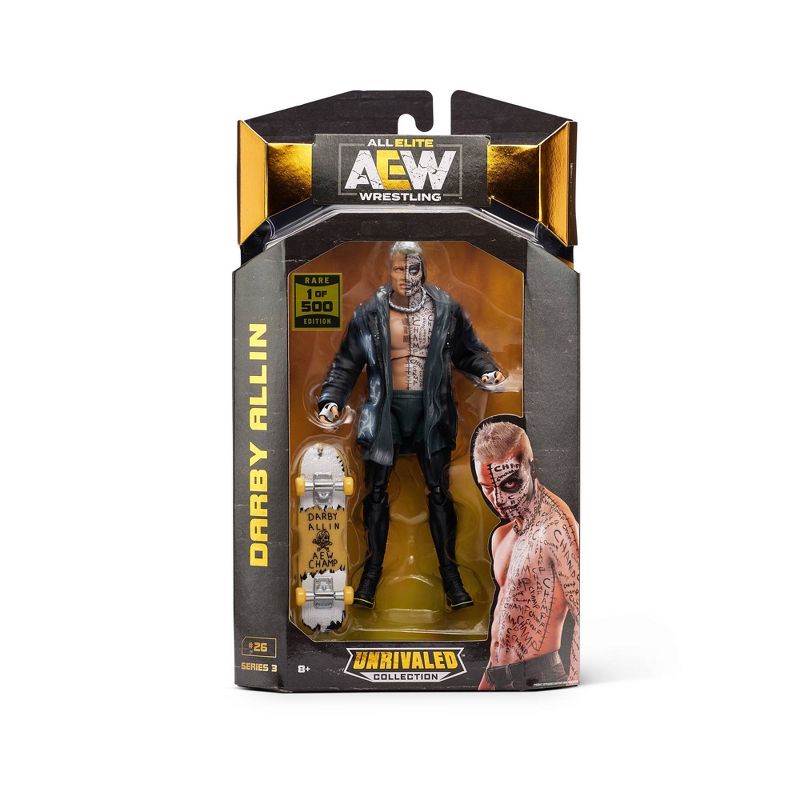 All Elite Wrestling - 1 Figure Pack (Unrivaled Figure) W3 - Rare Darby Allin