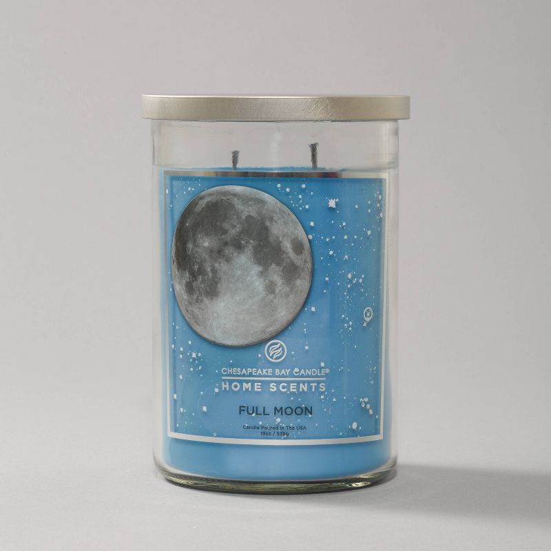 19oz Glass Jar 2-Wick Full Moon Candle - Home Scents by Chesapeake Bay Candle