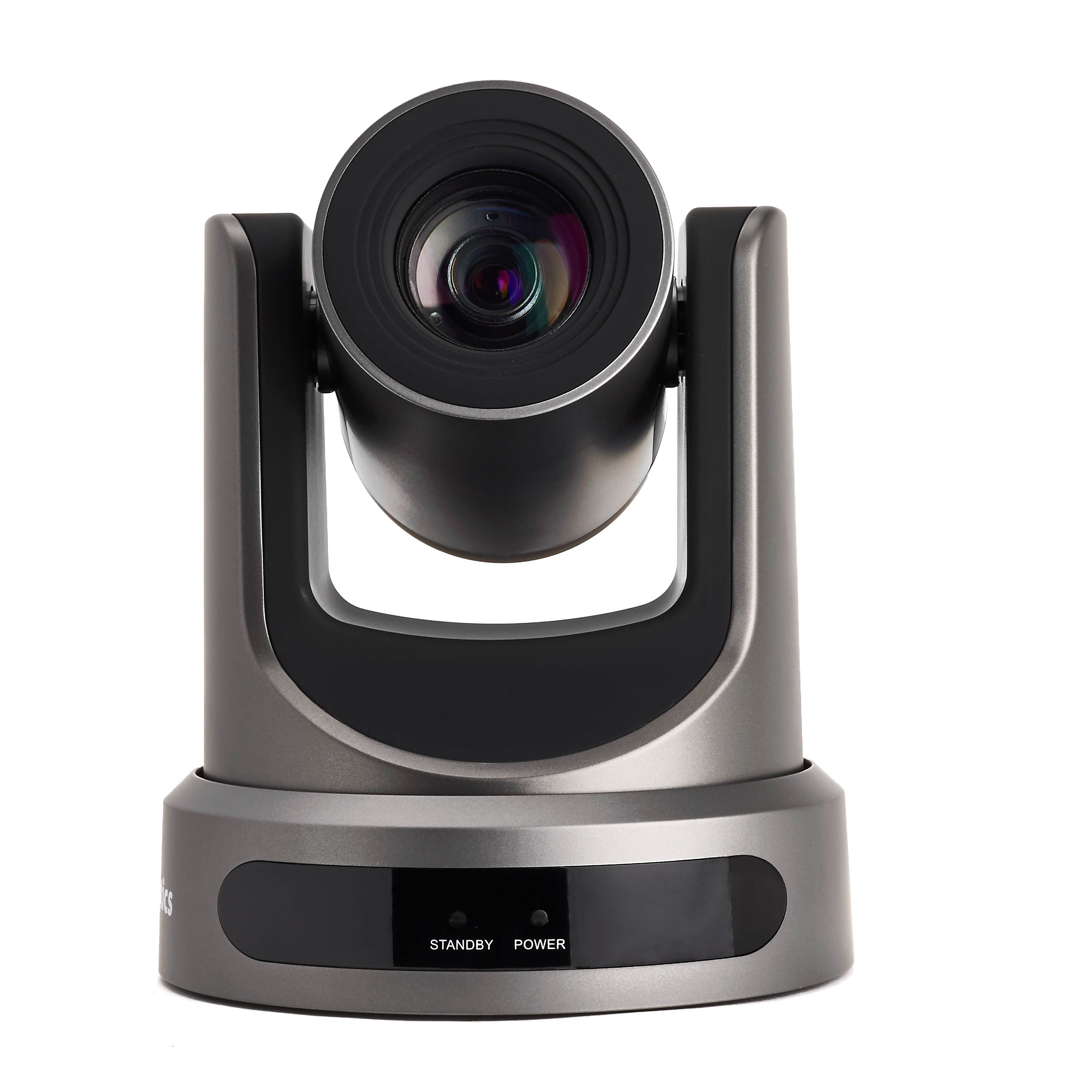 PTZOptics 2MP Full HD Indoor PTZ Camera, 20x Optical Zoom, USB 3.0, Gray