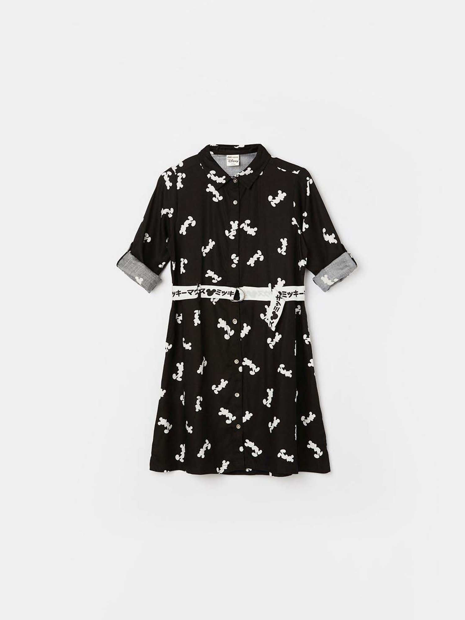 Fame Forever by Lifestyle Girls Black Printed Dress