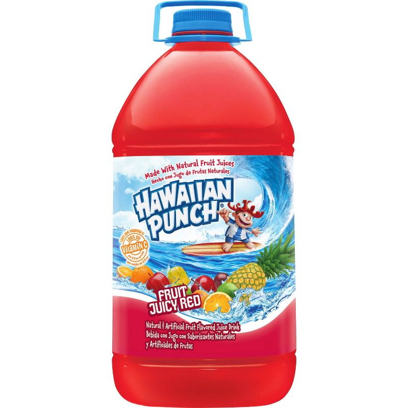 Hawaiian Punch Fruit Juicy Red Drink - 1 gal Bottle