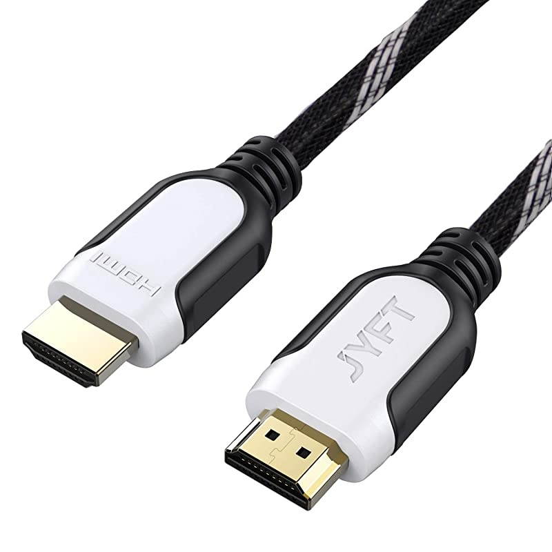 HDMI Cable 33ft  HDMI 20 4K 60fps High Speed with Ethernet 18Gbps Audio Return Video 4K 2016P HD 1080P 3D Blueray Support Apple TV Xbox PS3 PS4 HDTV 1Pack