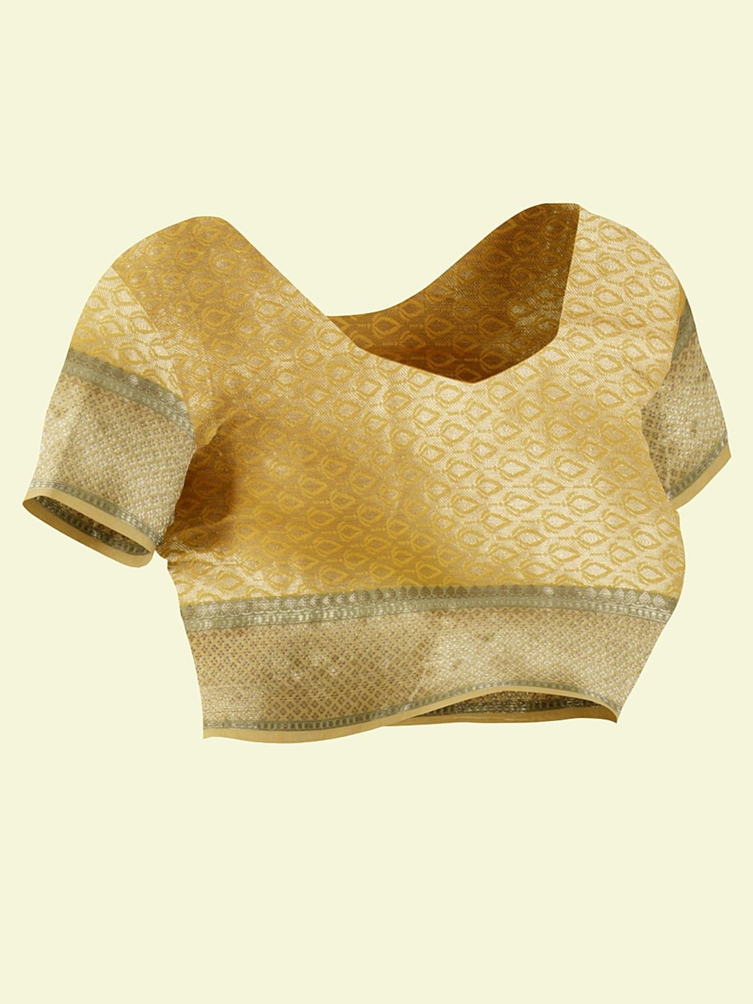 Banarasi Silk Works Peach Woven Saree With Unstitched Blouse