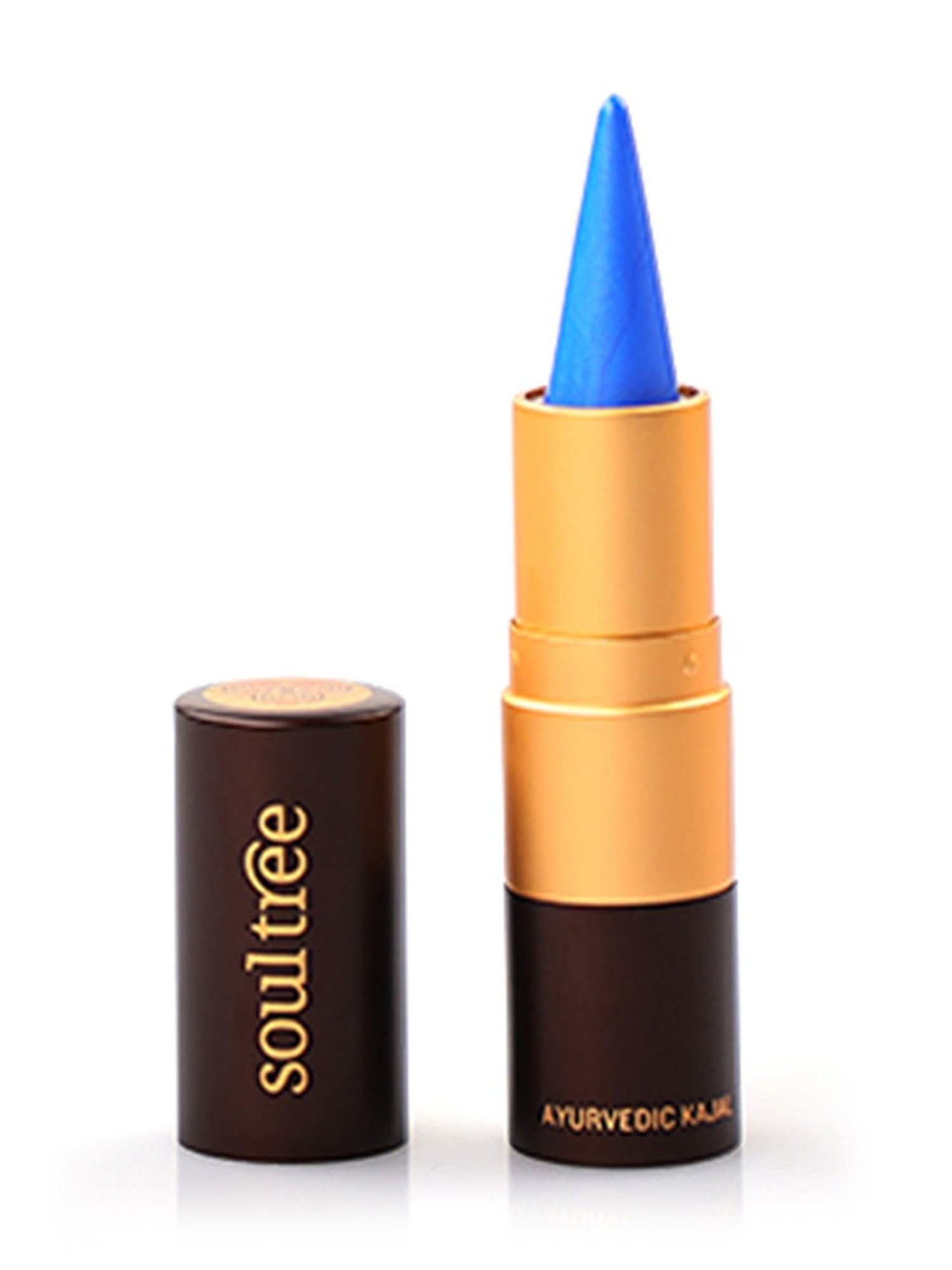 SoulTree Ayurvedic Kajal - True Blue - 3 gm | Organic Kajal