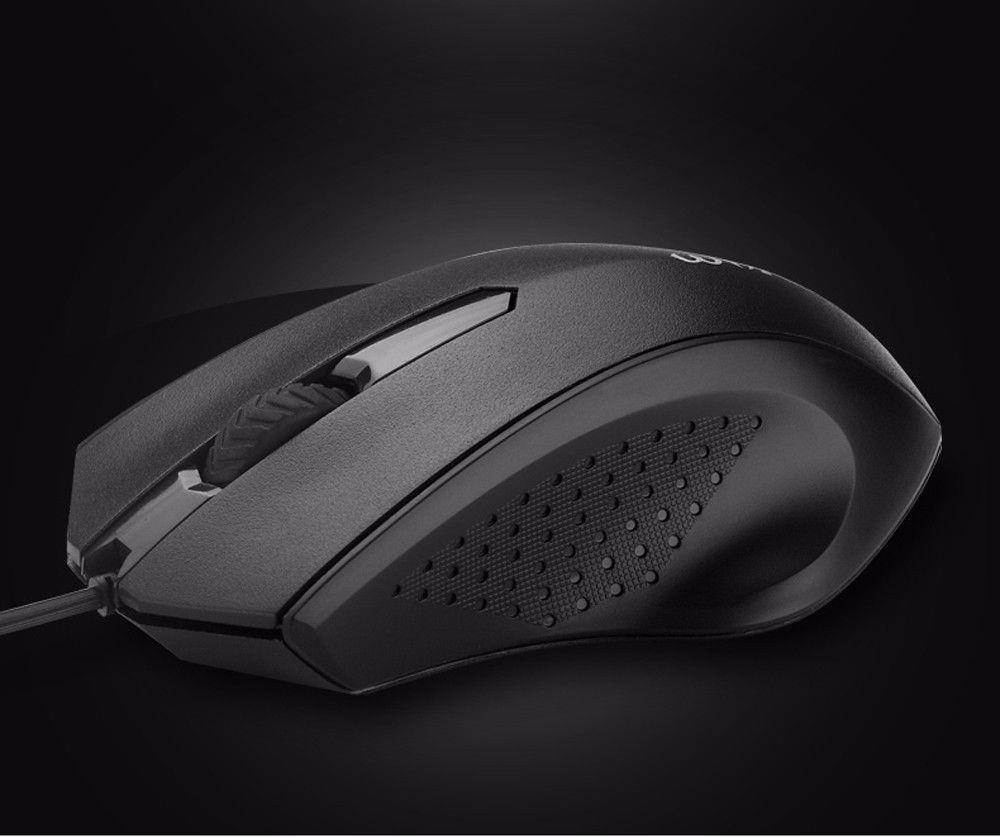 Slient 1600DPI 3 Buttons USB Wired Pro Gaming Mouse Mice For PC Laptop Computer