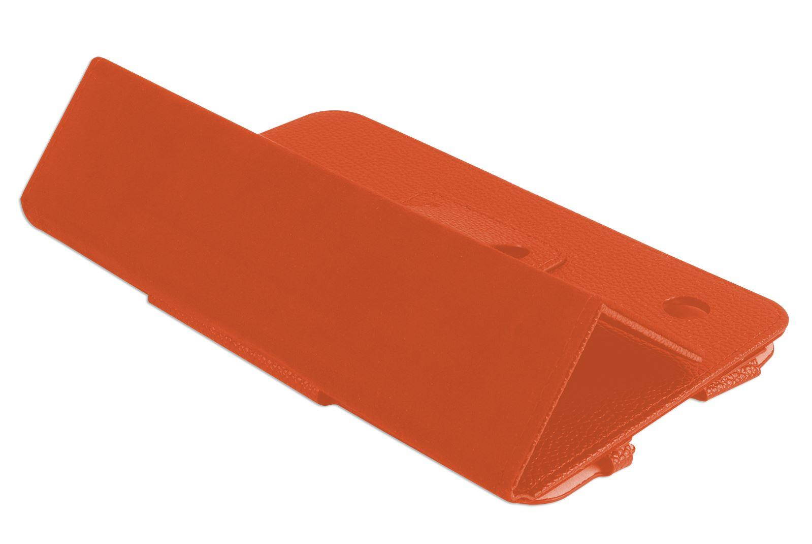 Hellfire Trading Magnetic PU Leather Case Cover for Lenovo A7-30 A3300 7" - Orange