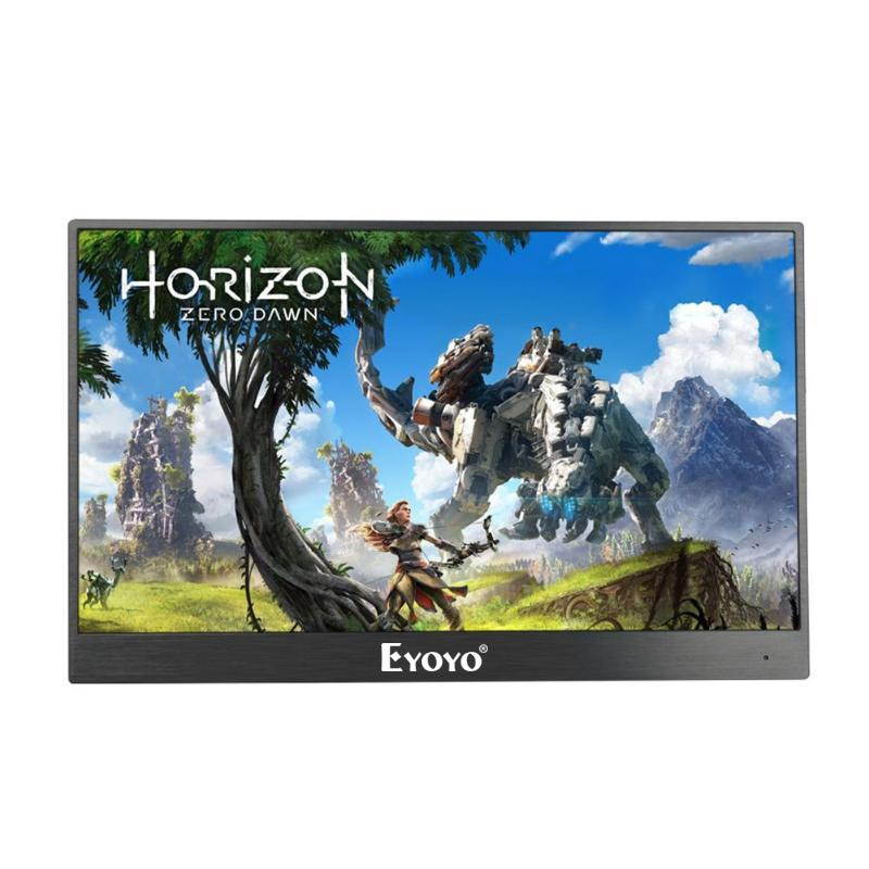 15.6 Inch 4K Portable Game Monitor for PS4 PS4 PRO Xbox NS HD 3840 2160 IPS Type C Screen with HDR Speaker