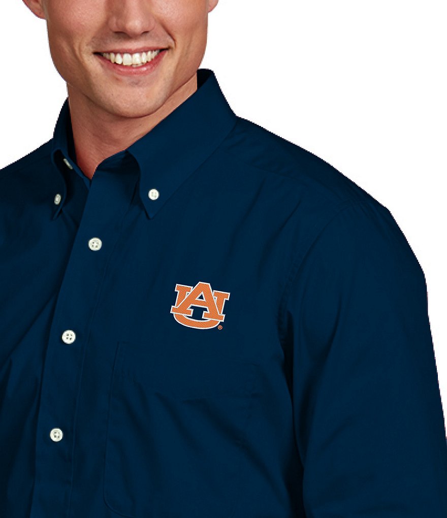 Antigua NCAA Dynasty Long-Sleeve Woven Shirt