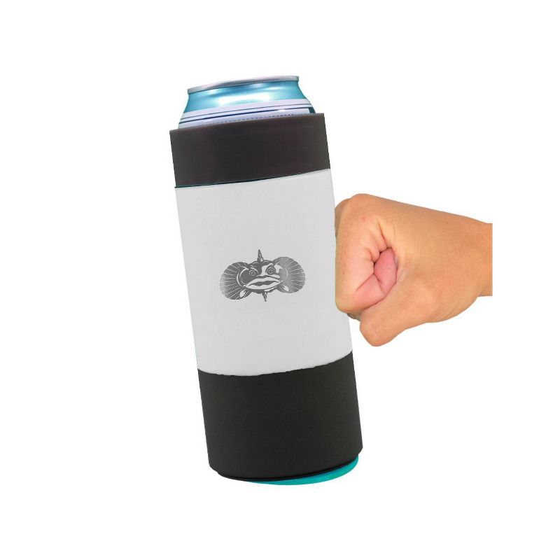 Toadfish Non-tipping SLIM CAN Cooler - White