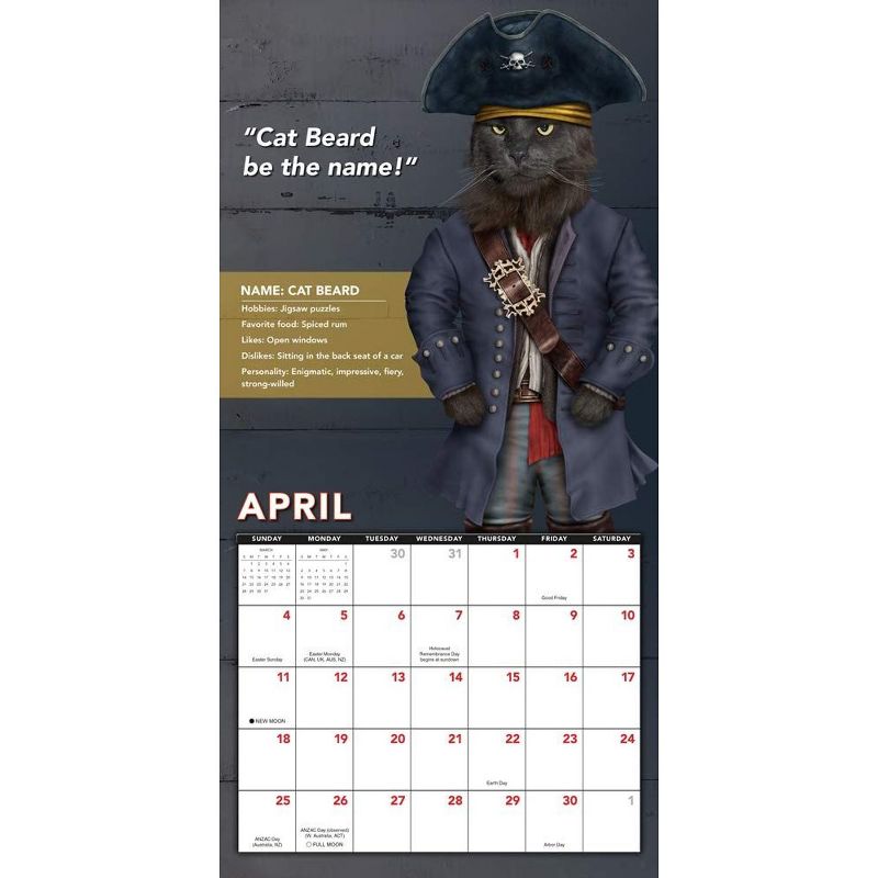 Sellers Publishing 2021 Pets Rock 16-Month Wall Calendar Takkoda