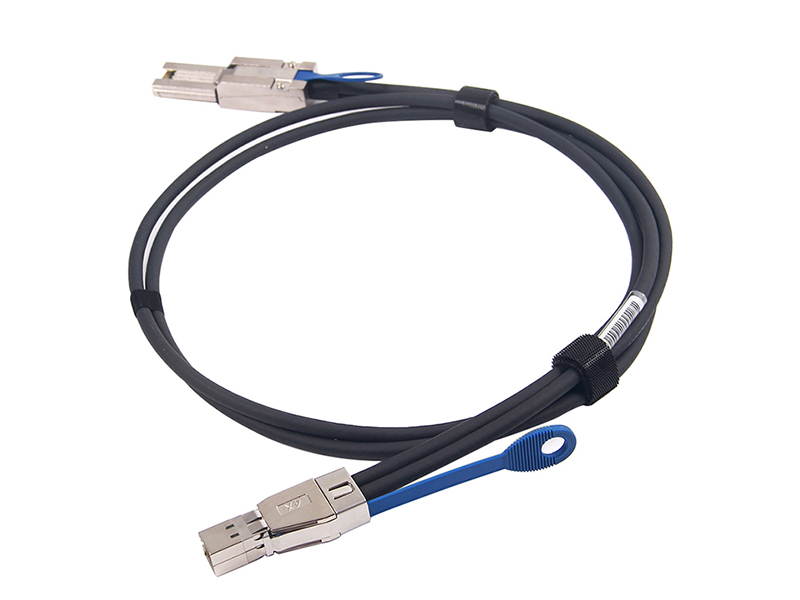 External Mini-SAS HD (SFF-8644) to Mini-SAS 26-pin (SFF-8088) Hybrid Cable, 1-Meter(3.3ft)