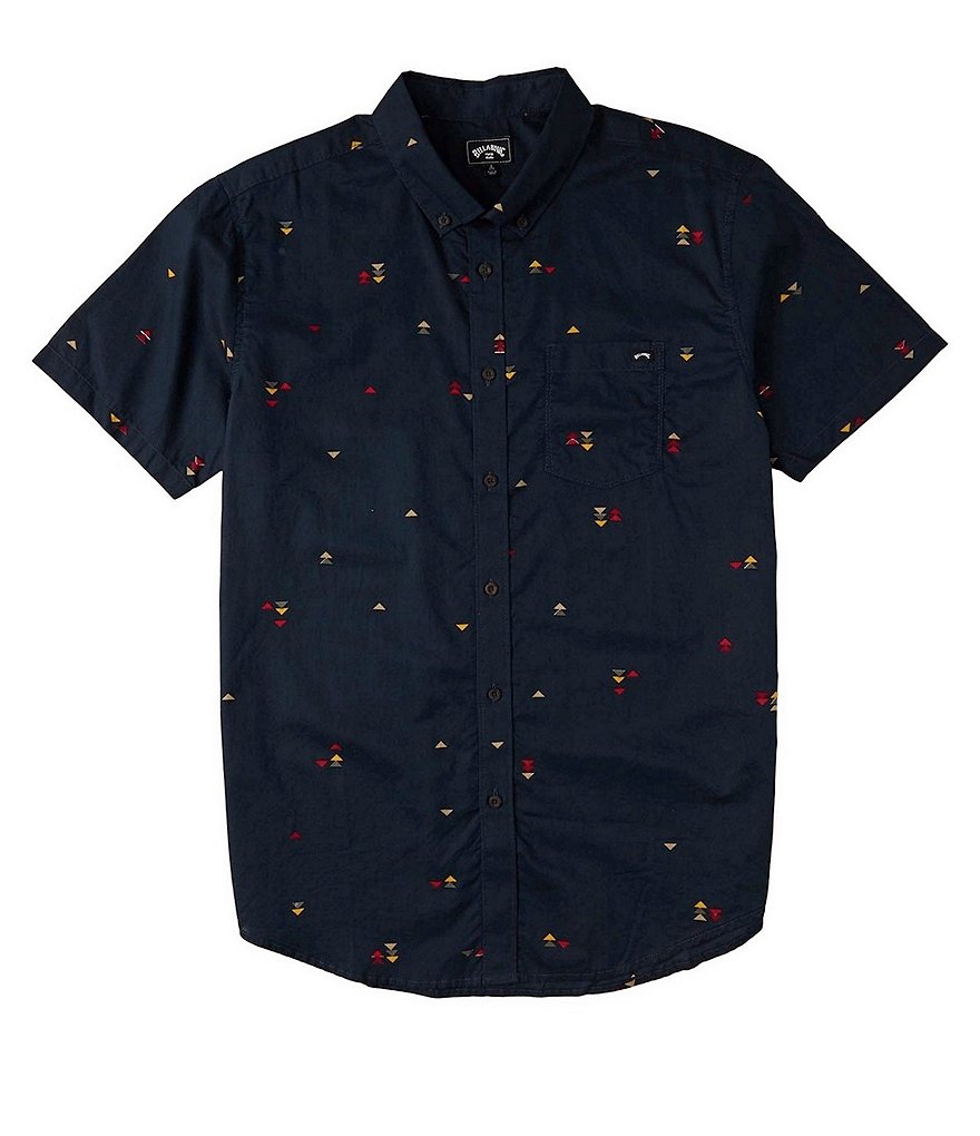 Billabong Big Boys 8-20 Short-Sleeve Sundays Mini Button-Front Shirt