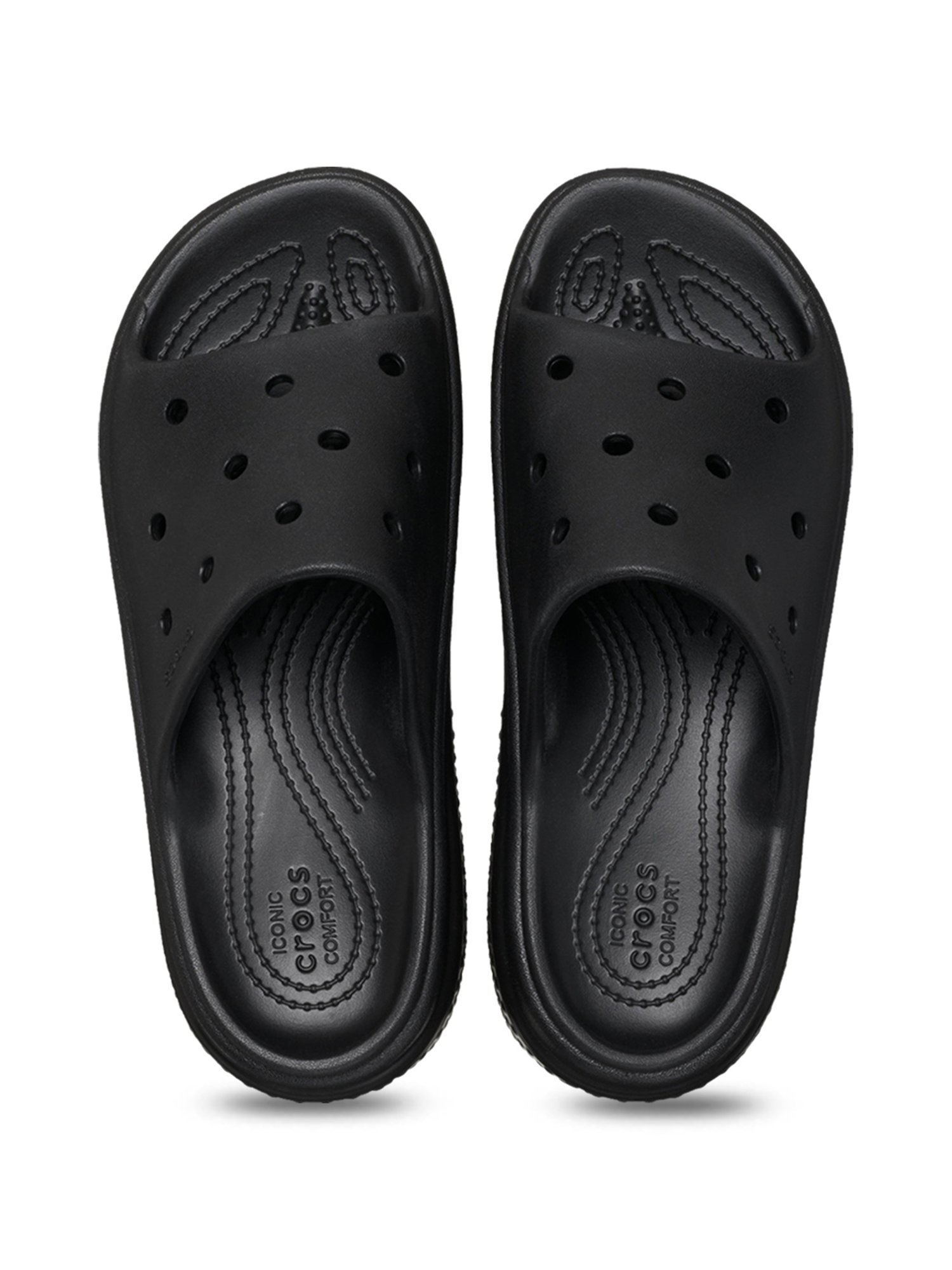 Crocs Men's Stomp Black Casual Sandals