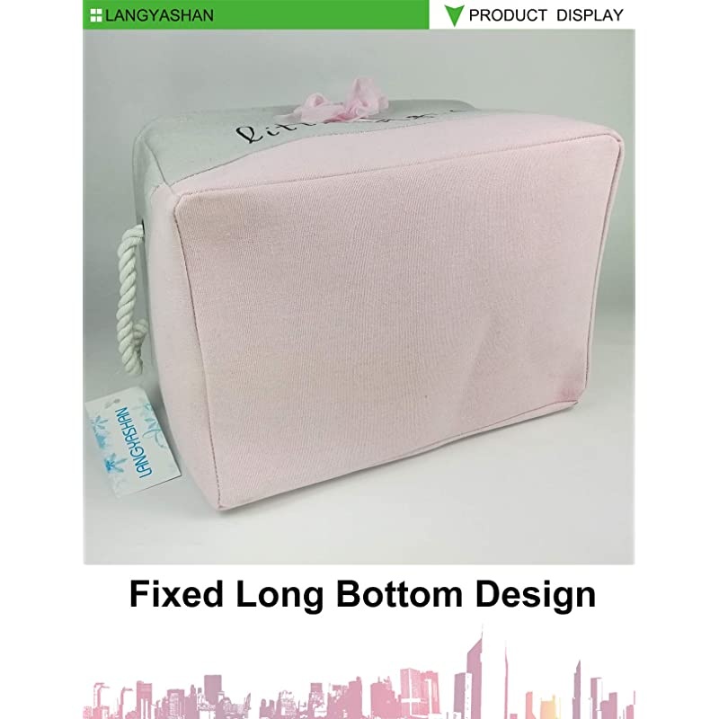 Storage Basket Collapse Canvas Fabric Cartoon Storage Bin with Handles for Organizing HomeKitchenKids ToyOfficeClosetShelf Baskets Rec lace