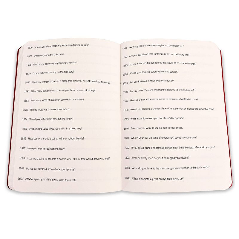 3000 Questions About Me Activity Journal - Piccadilly