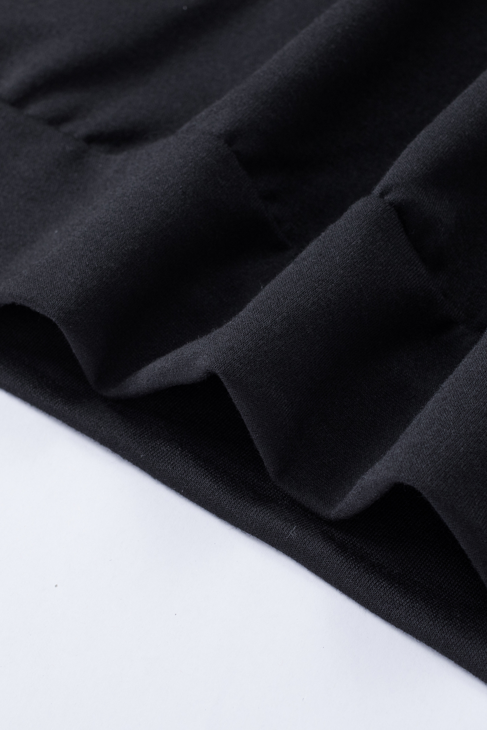 Blank Sweatshirt - Black Plaid Leopard Print Patchwork Long Sleeve Top Customized