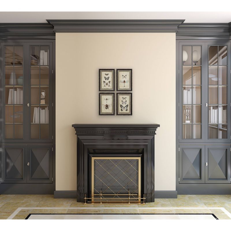 Honey-Can-Do Floating Wall Shelf Natural