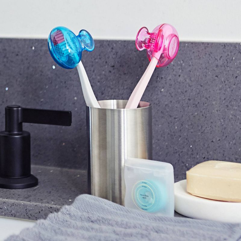 Steripod Clip-On Toothbrush Cover - Trial Size - 2pk