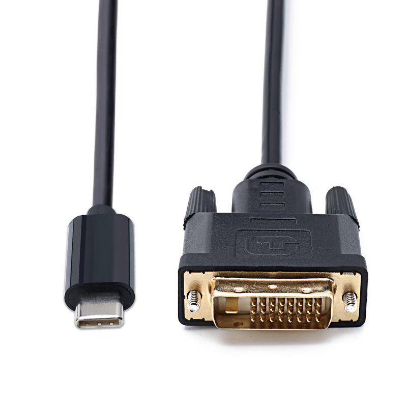 Cabledeconn Thunderbolt 3 dvi Cable usb c USB 3.1 Type-C to dvi Adapter for New Macbook pro 2017 2016 dell xps Samsung Galaxy S8