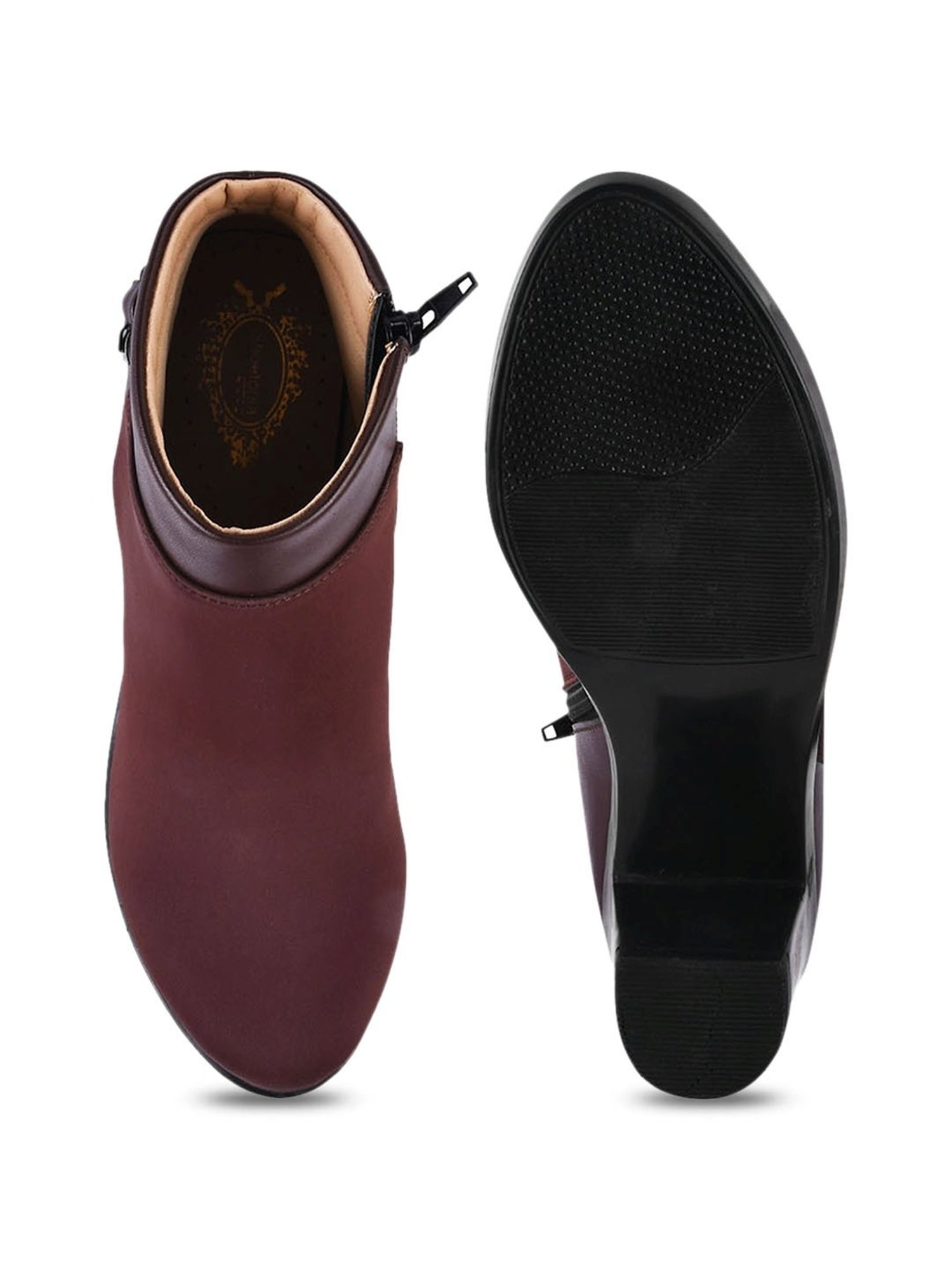 Bata Women's DEMI Brown Booties