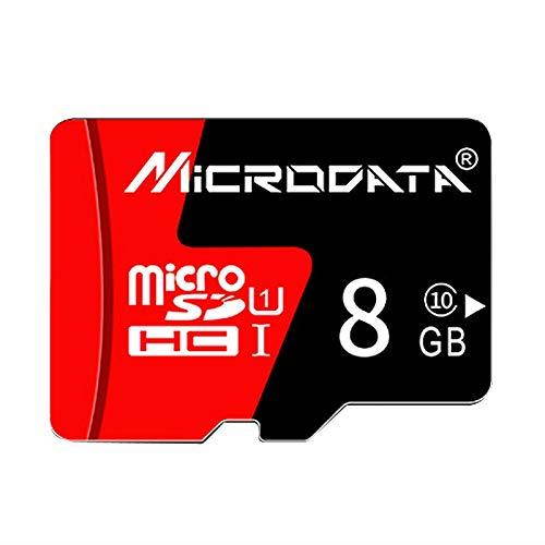 AFANG Micro SD Card 8GB U1 Red and Black TF (Micro SD) Memory Card