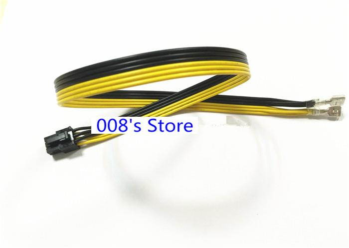 New Mining Machine Switch Line For DELL 2950 1470W Server Power Supply Graphics Card 6pin Male Connection Cable 50CM 18AWG