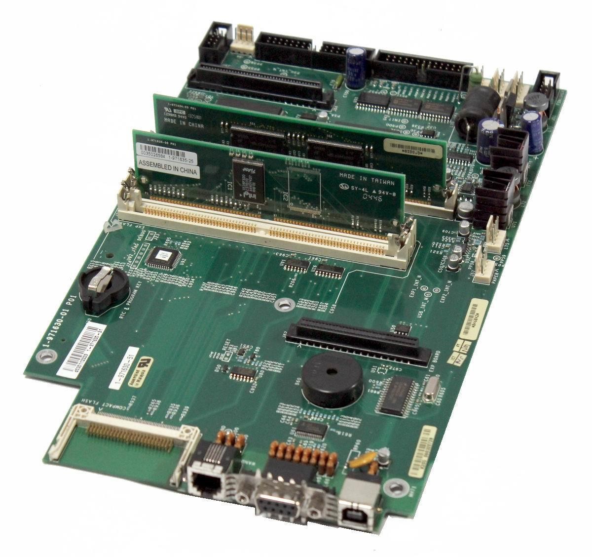 Intermec 1-971630-01 1-971630-51 Main Logic Board USB Network 16Mb DRAM 4MB Flash for PX4i PX6i PF4i