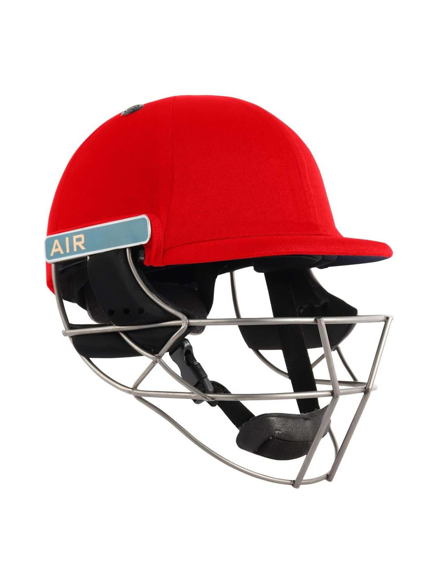 Shrey Red Masterclass Air Titanium Cricket Helmet (S)