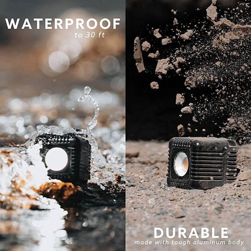 20 Daylight Balanced LED Light for Photo Video Content Creation Includes Warming Gel Diffuser DSLR Camera Mount for Sony Nikon Panasonic Fuji Canon GoPro Drones