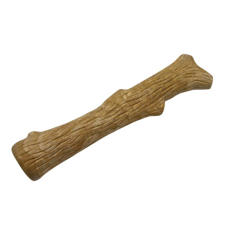 Petstages Dogwood Stick Wooden Dog Chew Toy - Brown - M