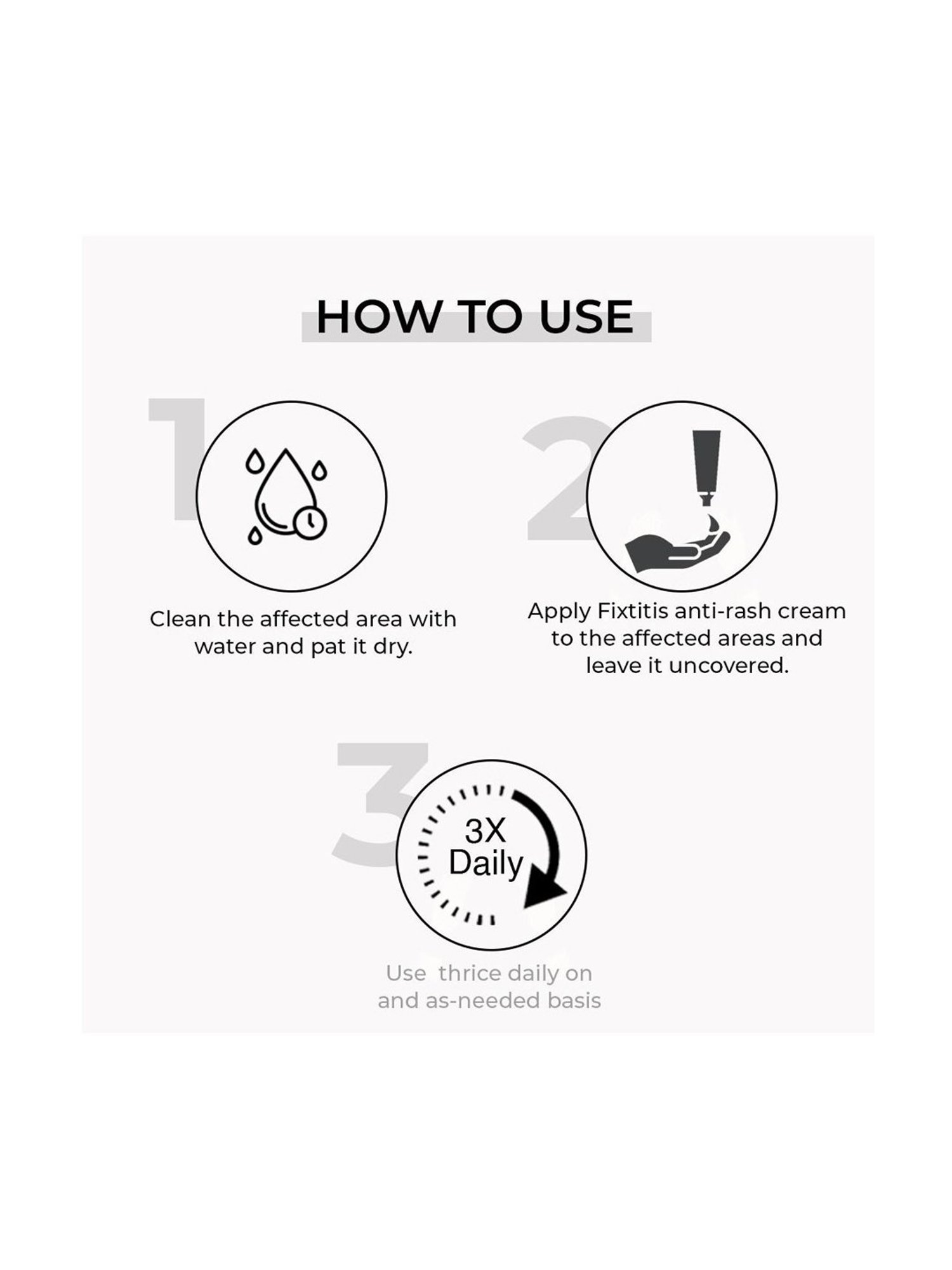 Fixderma Fixtitis Antirash Cream, Fast Relief From Itching, Sweat Rash - 40 gm