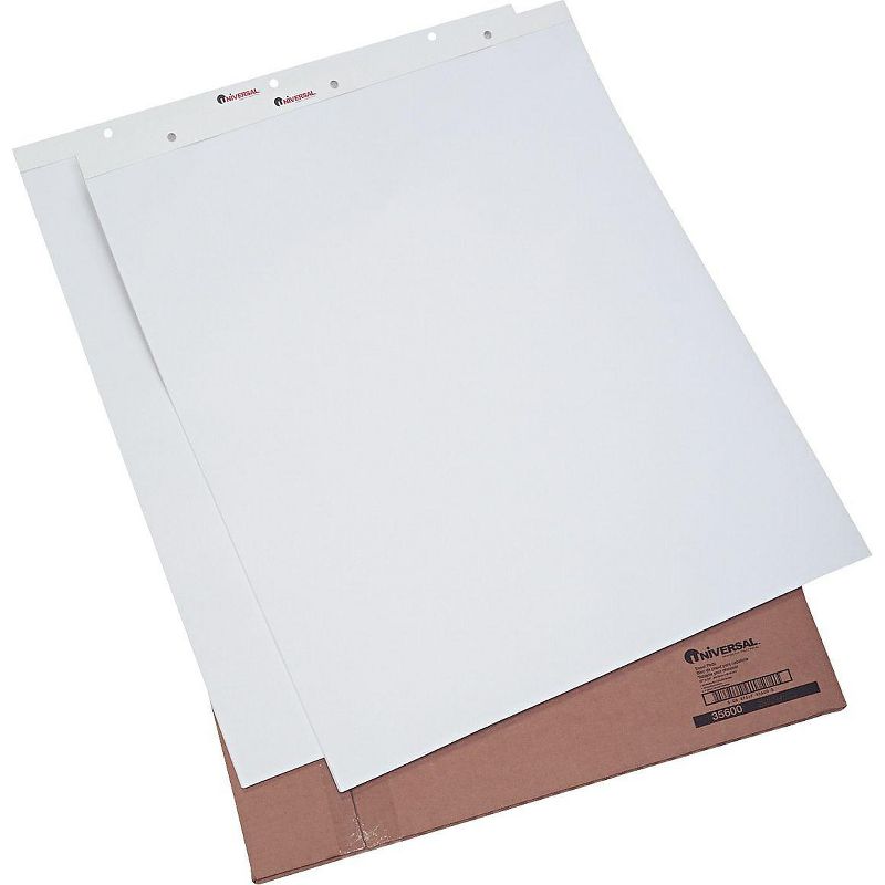 Ampad Flip Charts 1" Ruled 27 x 34 White 50 Sheets 2/Pack 24034