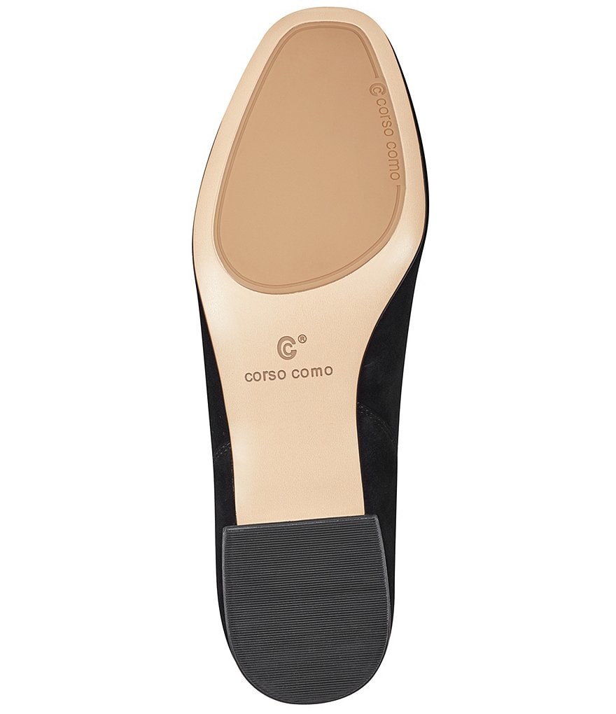 CC Corso Como Amarinth Suede Dress Loafers