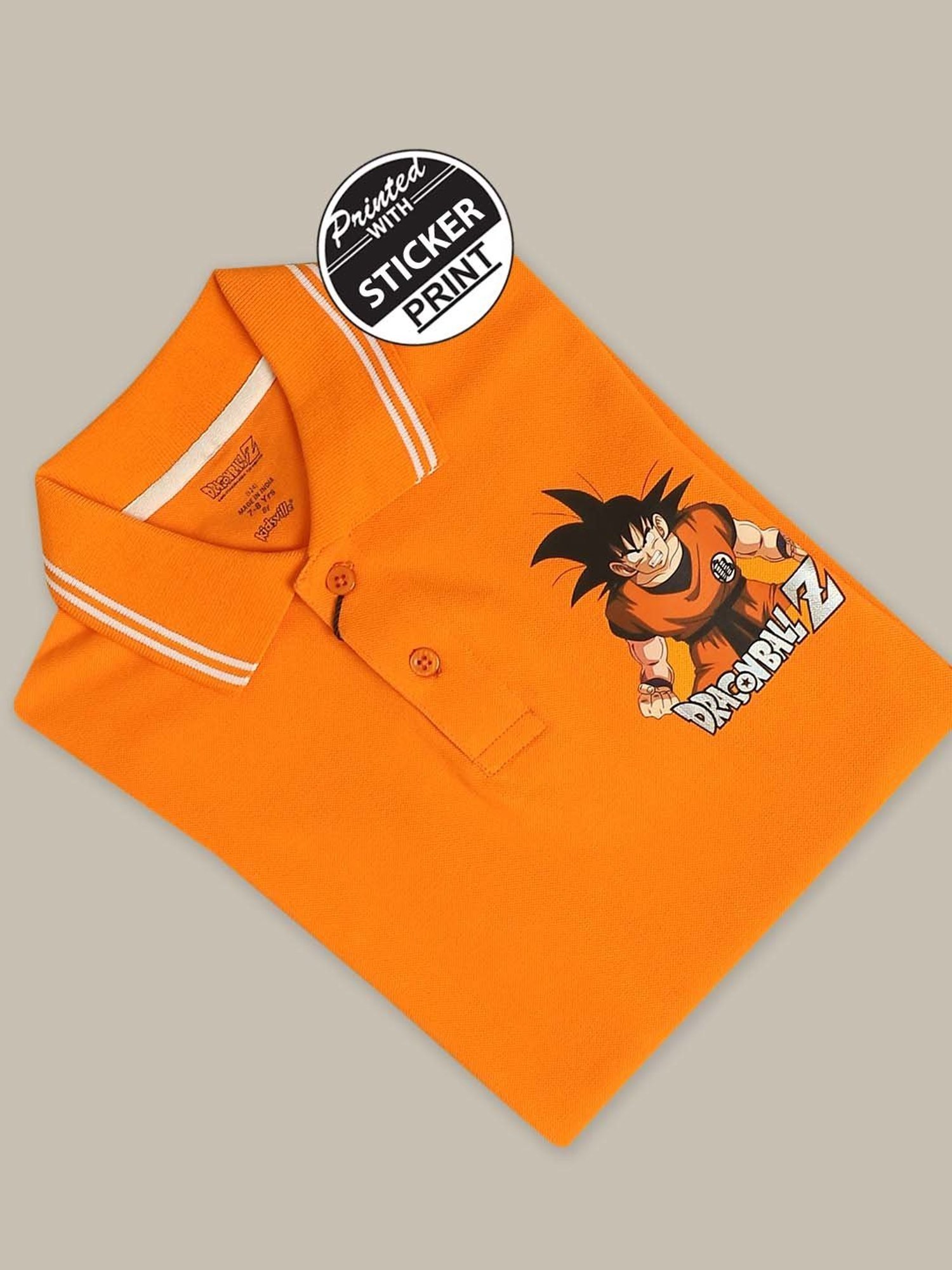 Pantaloons Junior Multicolor Cotton Striped Polo T-Shirt