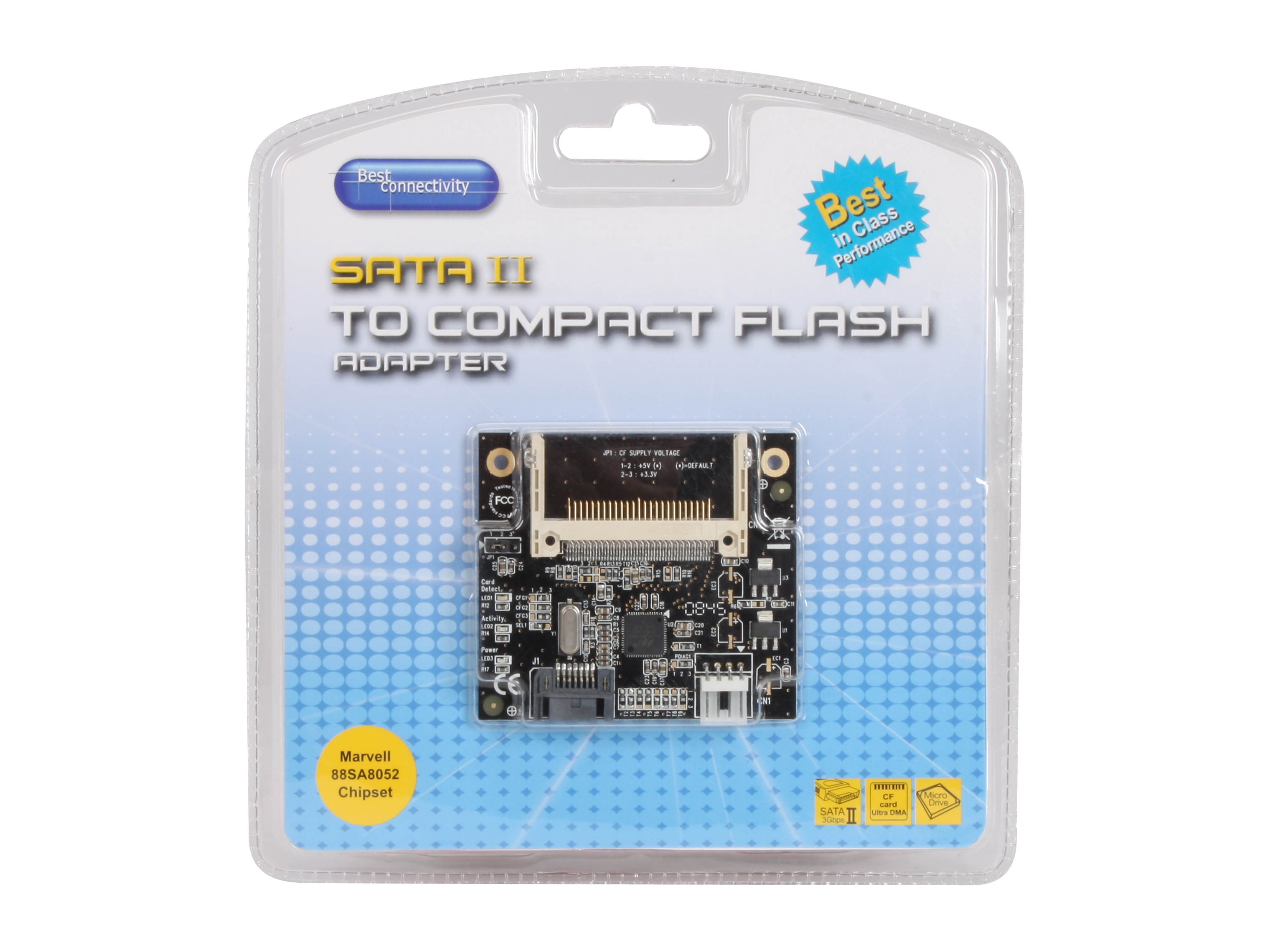 SYBA SD-ADA40001 SATA II To Compact Flash Adapter