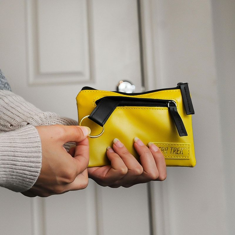 Crowded Coop, LLC Star Trek Gold Uniform Coin Purse