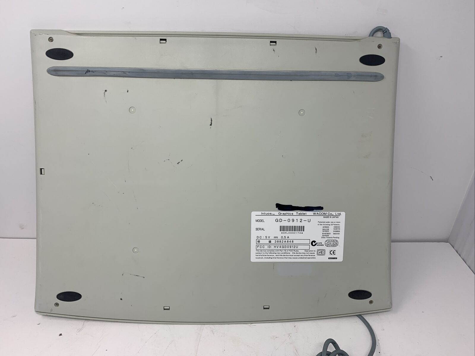 Wacom Intuos  Graphics Tablet Model  FD-0912-U USB Wired MW0