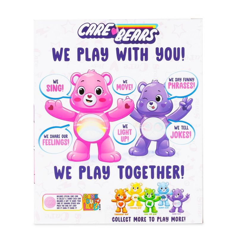 Care Bears 5" Interactive Figure - Cheer Bear