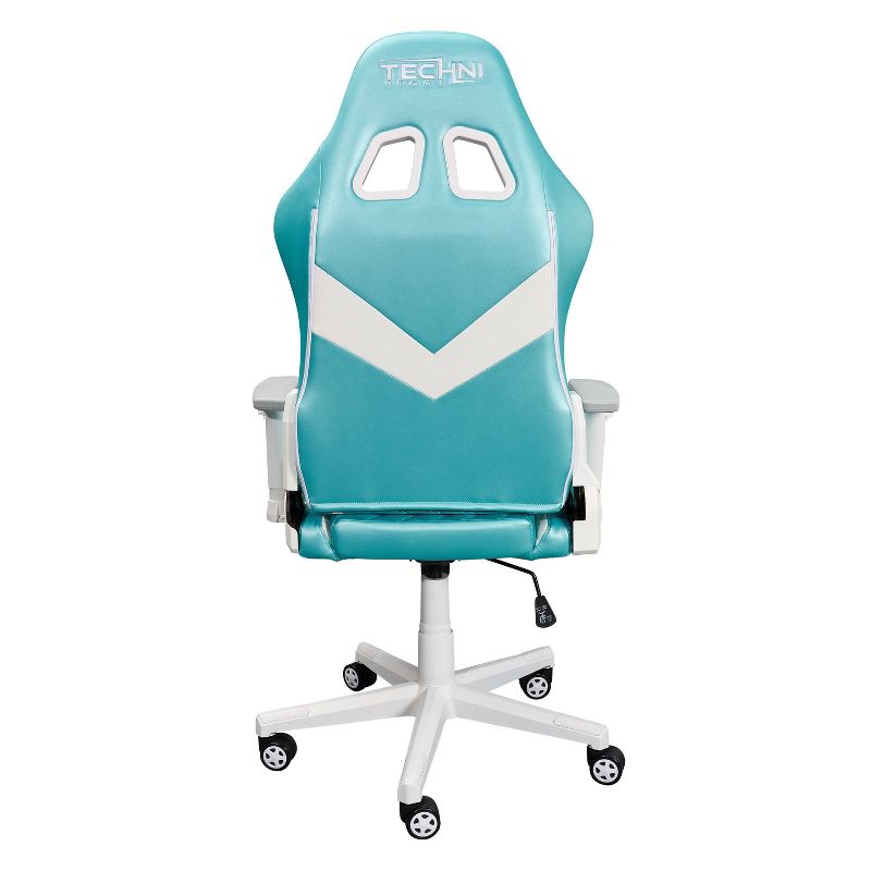 High Back Ergonomic Gaming Chair Aqua - Techni Sport