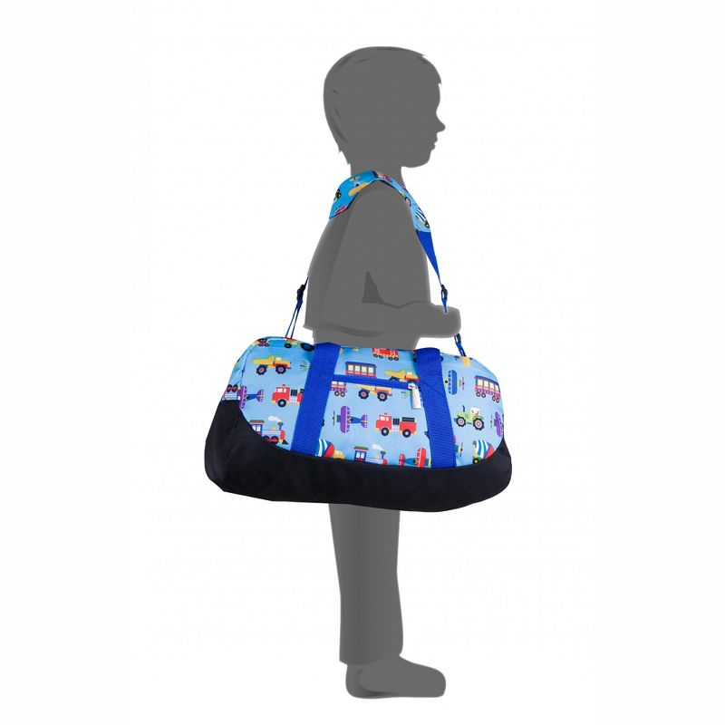 Trains, Planes & Trucks Overnighter Duffel Bag