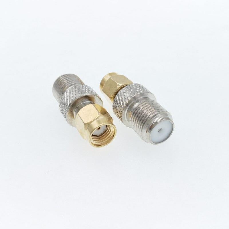 10pcs RP-SMA Male To F Female RF Connector Adapter