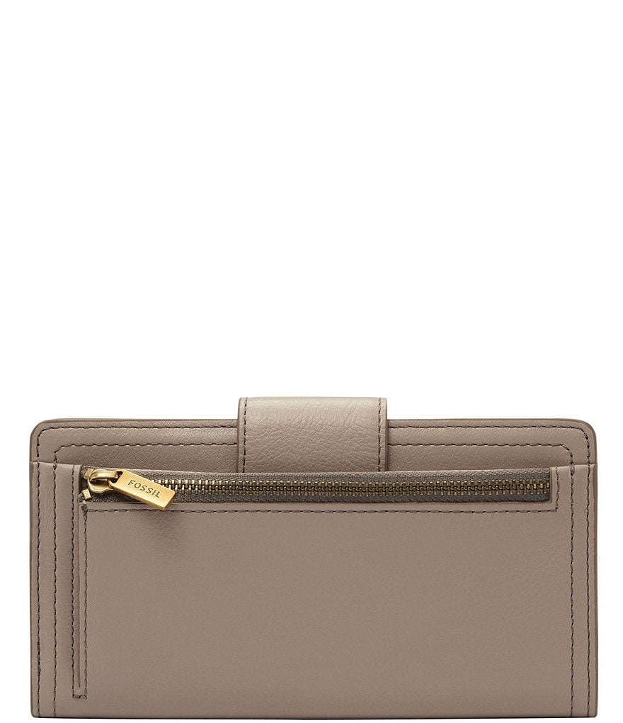 Fossil Logan RFID Leather Tab Bifold Wallet