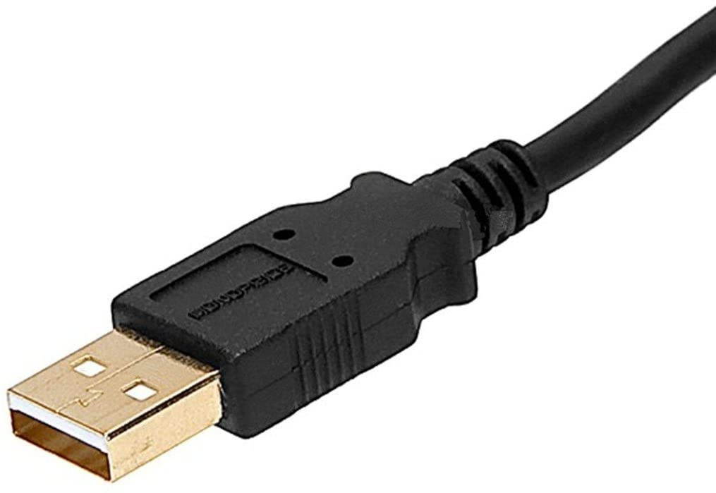 3 Pack USB 2.0 A Male to A Female Extension 28/24 AWG Cable, Gold Plated, 3 Feet, CNE611822