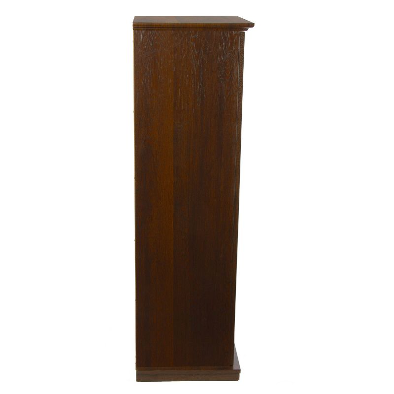 Herrin Locking Bar Cabinet Chestnut - Atlantic