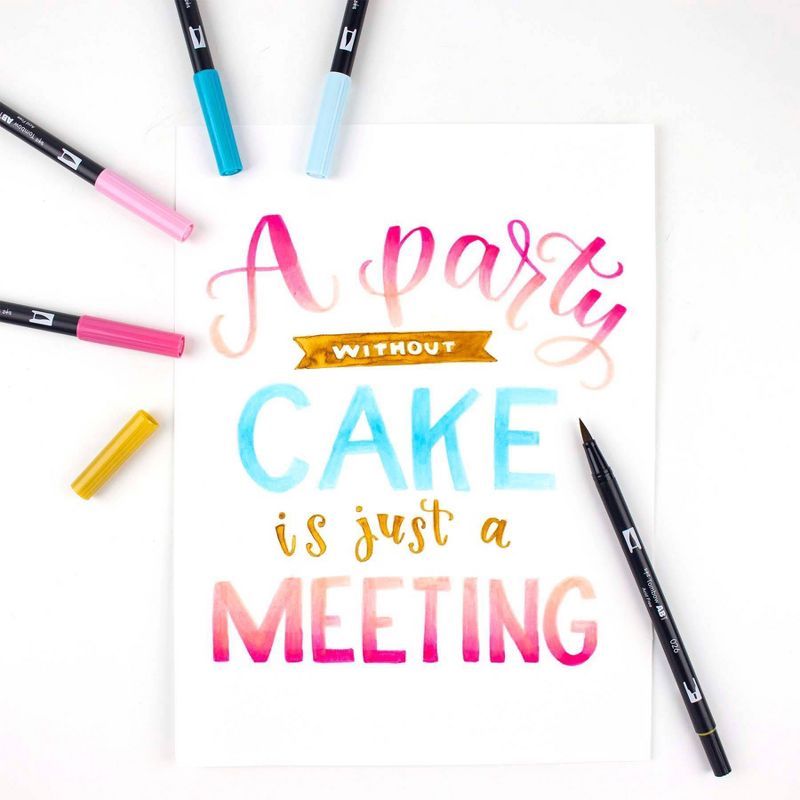 5ct ABT PRO Dual-Tip Alcohol Based Art Markers Yellow Tones - Tombow