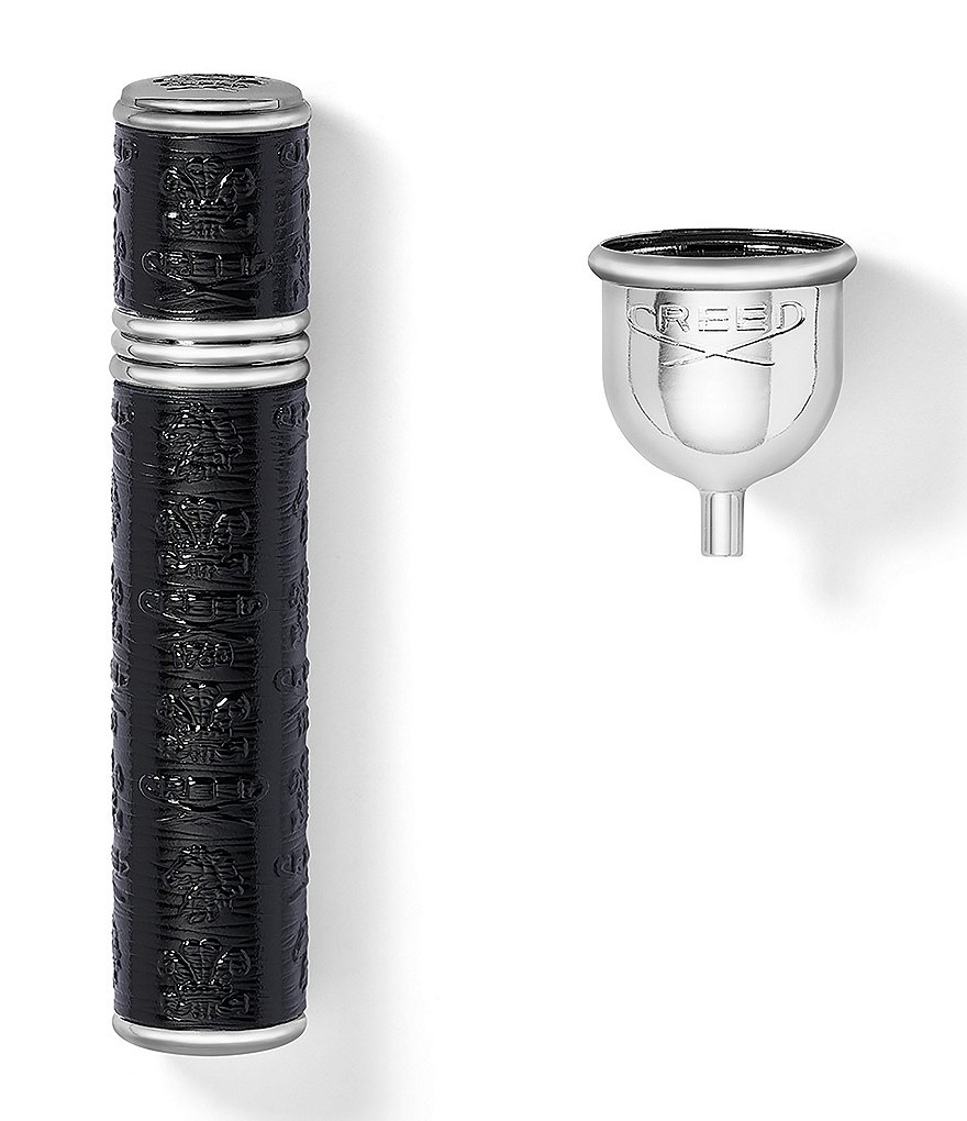 CREED Black with Silver Trim Pocket Atomizer
