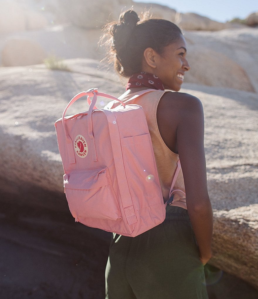 Fjallraven Kanken Water-Resistant Cotton Zipper Convertible Backpack