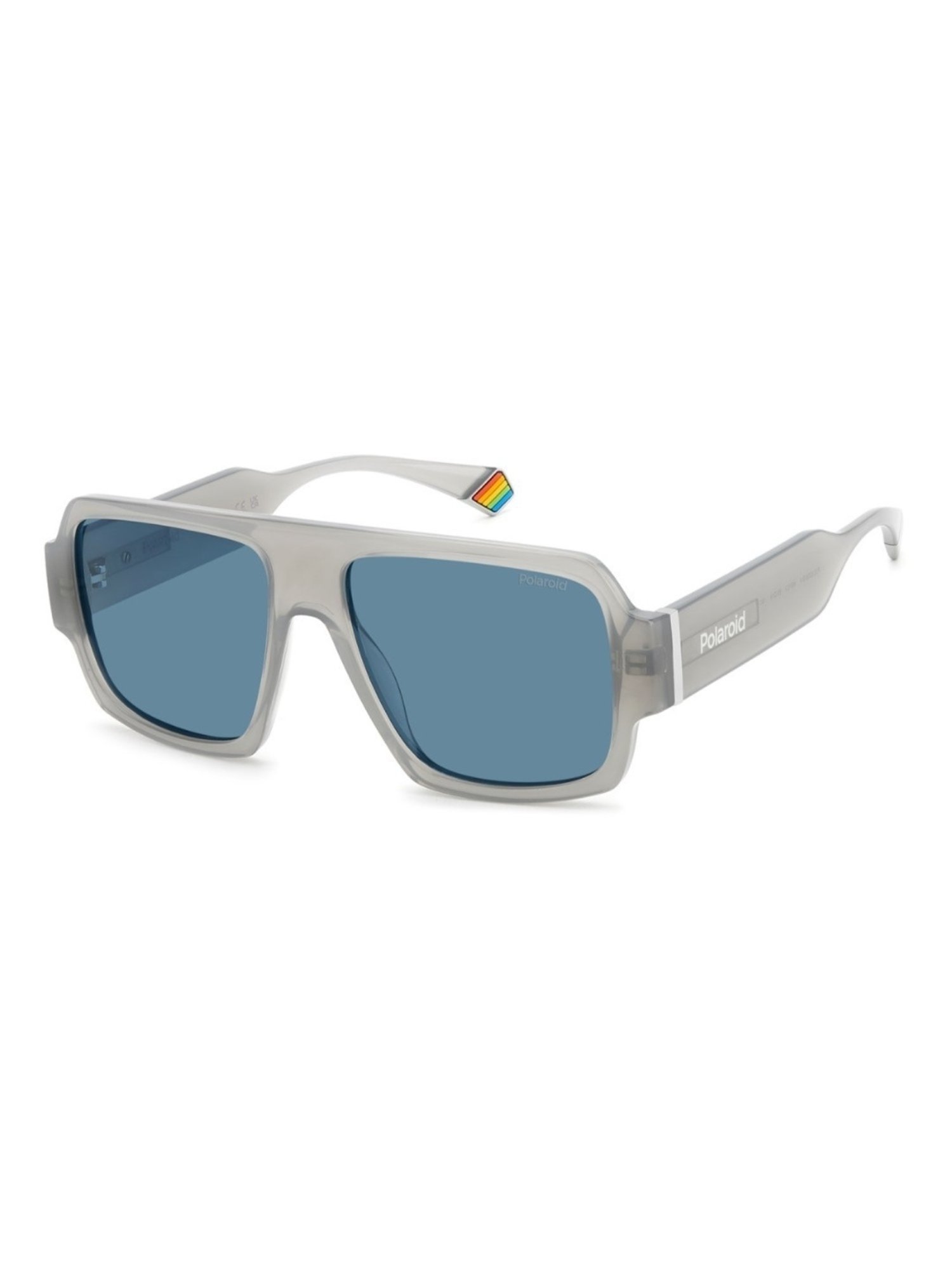 Polaroid Blue Square UV Protection Unisex Sunglasses