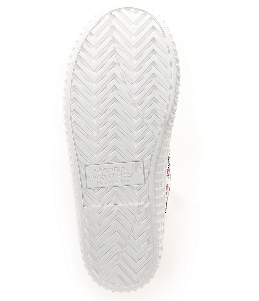 Copper Key Adventure Wear Girl's Budeee-A Washable Eyelet Unicorn Print Sneakers (Toddler)