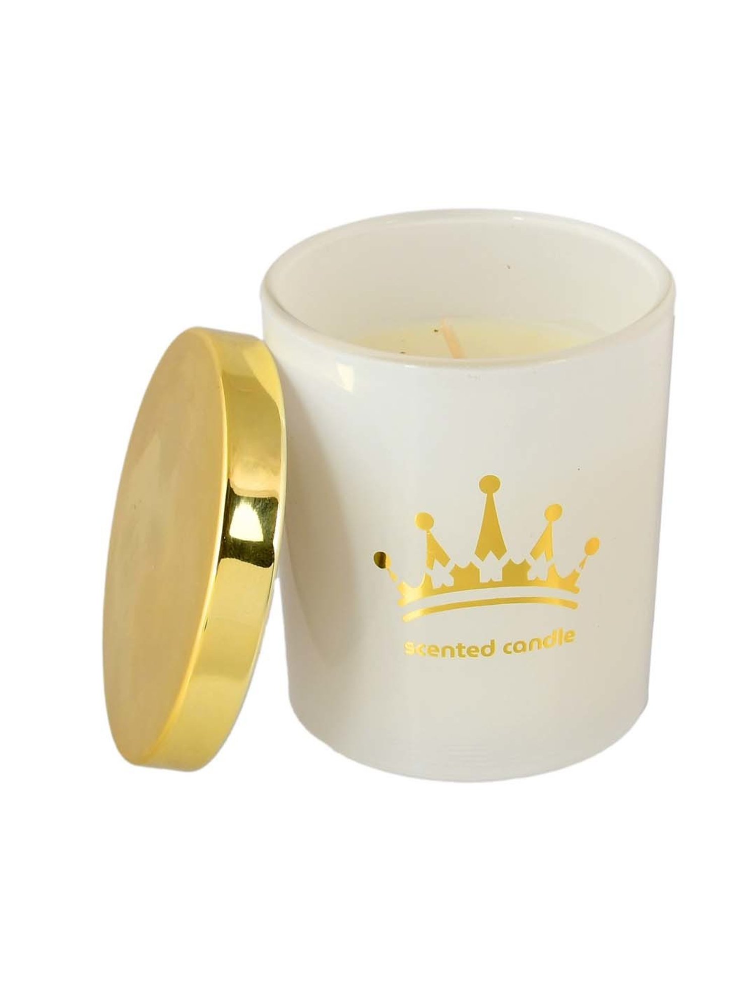 Lidded Glass Jar Crackling Wooden Wick Teak and Moss Candle - Nature's Wick